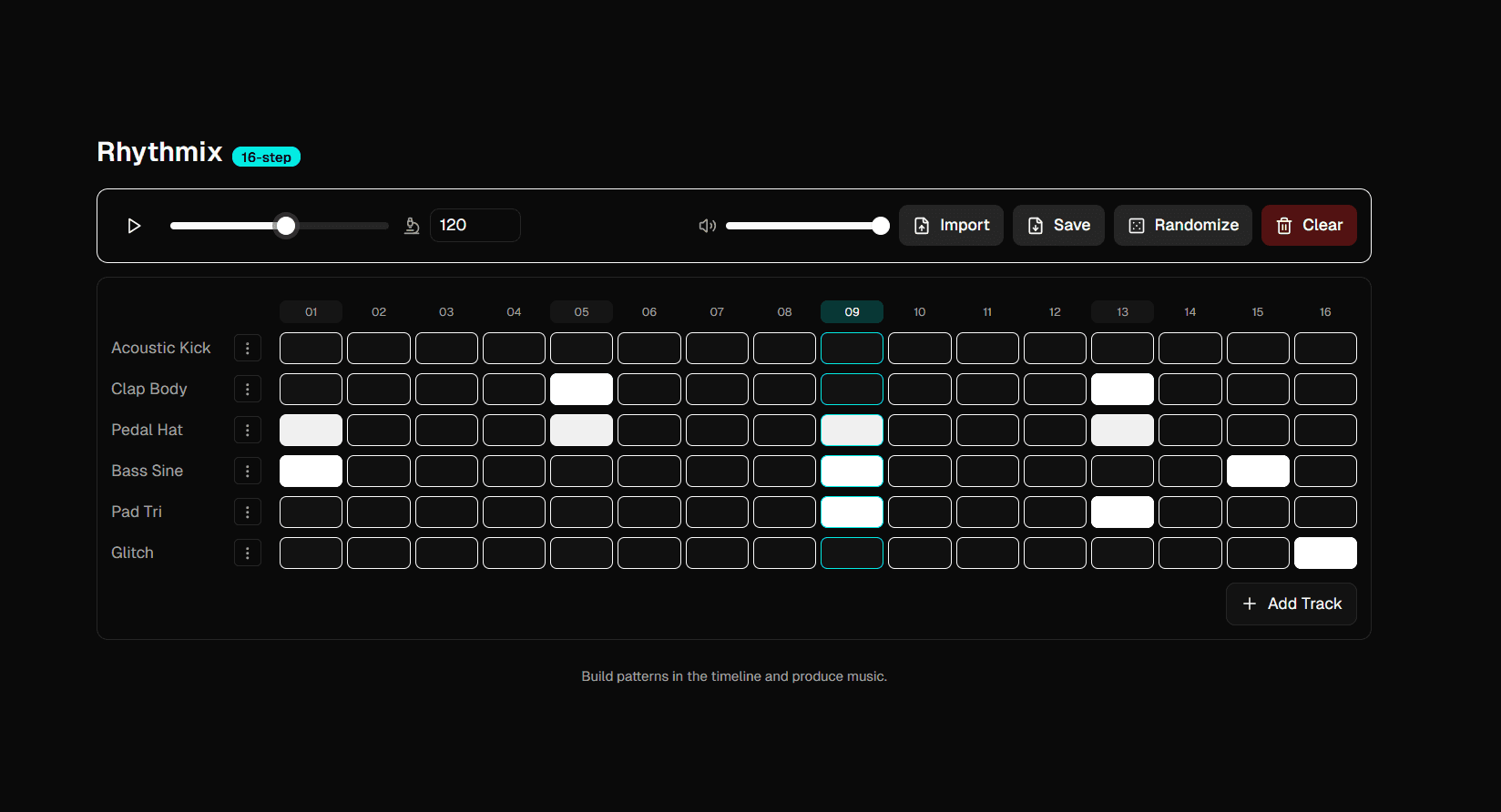 Screenshot of Rythemix